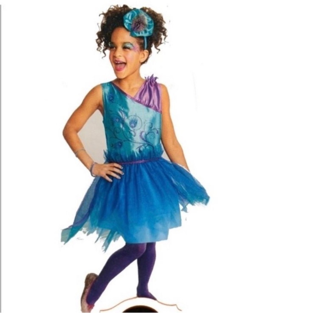 Girls Peacock costume